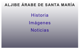 ALJIBE ÁRABE DE SANTA MARÍA

Historia
Imágenes
Noticias